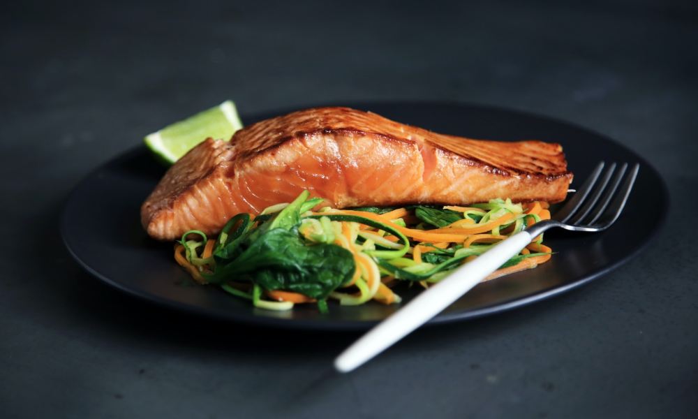 Salmon entree