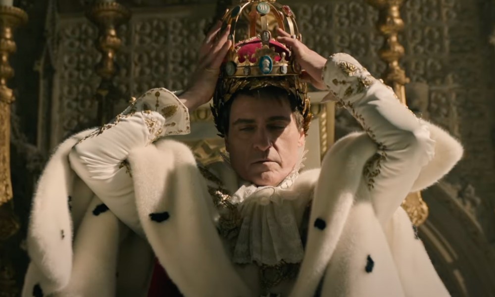 Joaquin Phoenix in Napoleon.