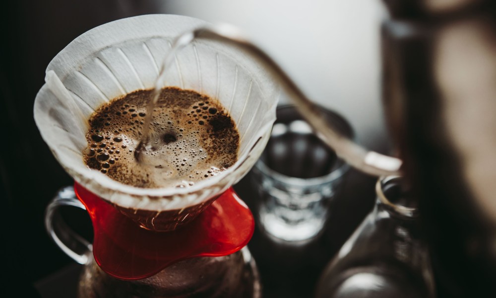 Pour-over coffee roast