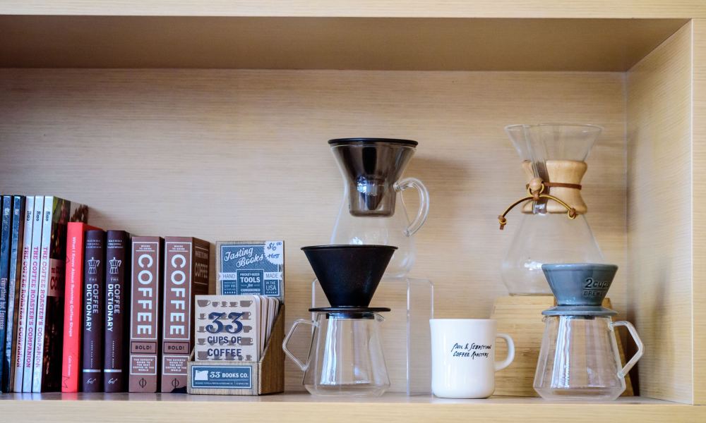 Pour-over coffee tools