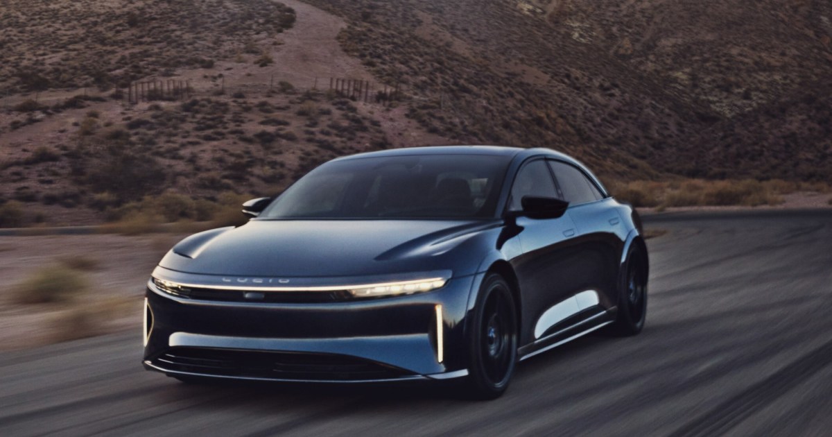 The 2024 Lucid Air Sapphire is quicker than a Bugatti Chiron The Manual