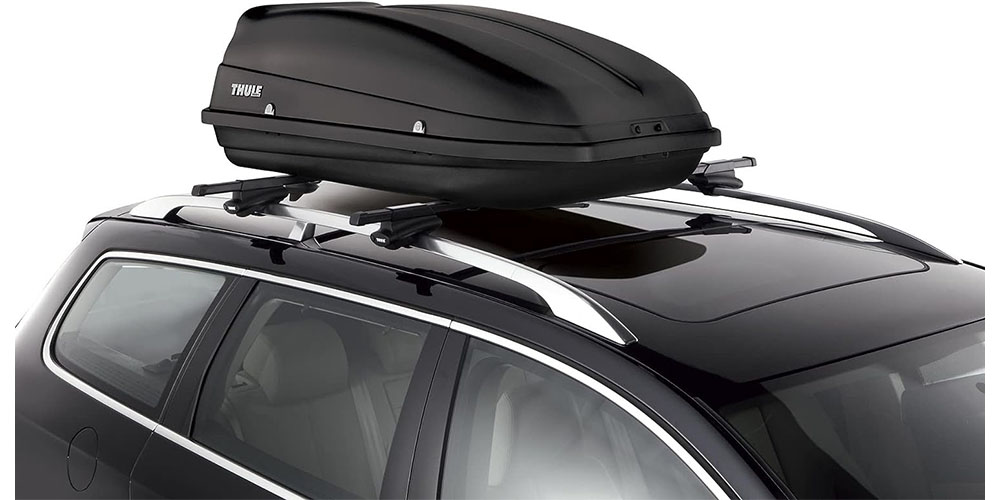 There s a big sale on Thule rooftop cargo boxes happening right