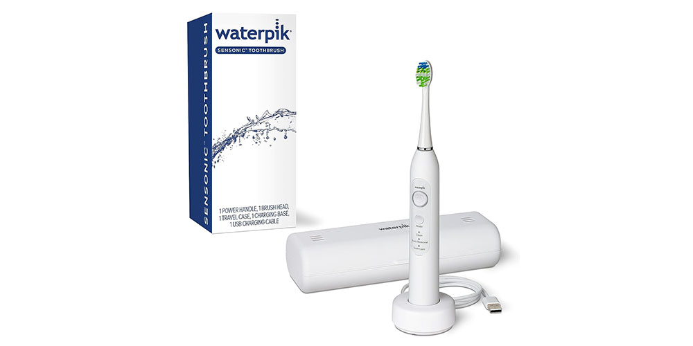 The Waterpik Sensonic Sonic on a white background.