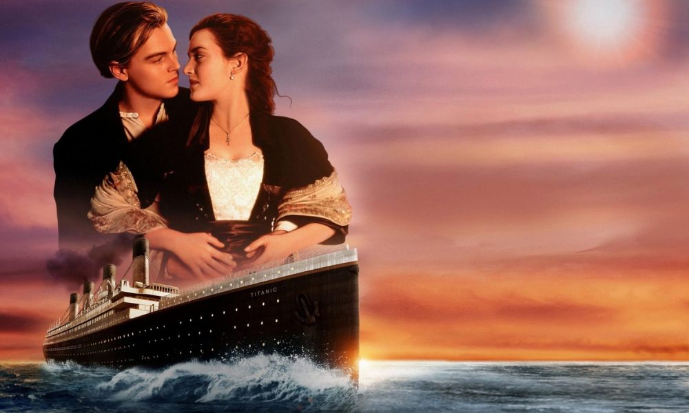 Leonardo DiCaprio and Kate Winslet in Titanic