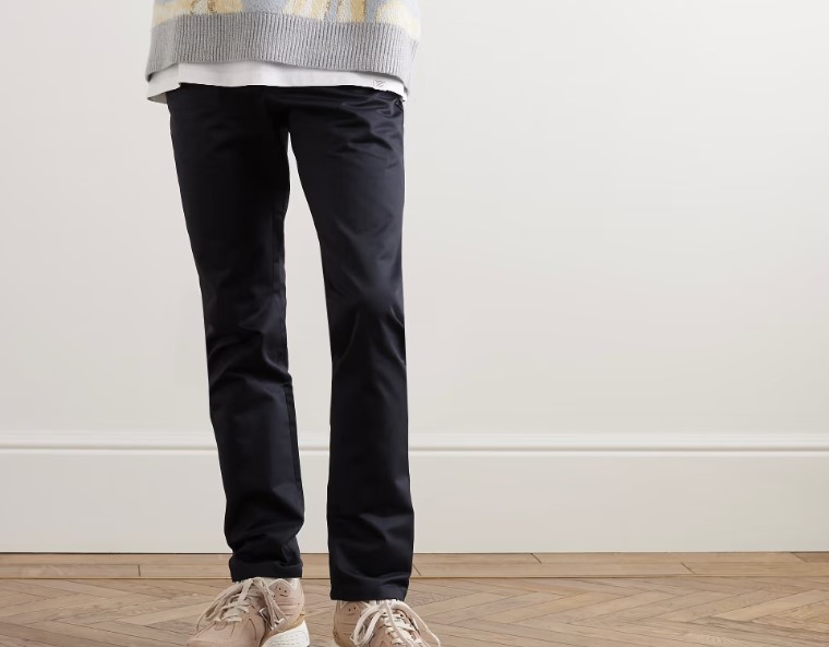 A.P.C. Navy Classic Gaberdine Chinos