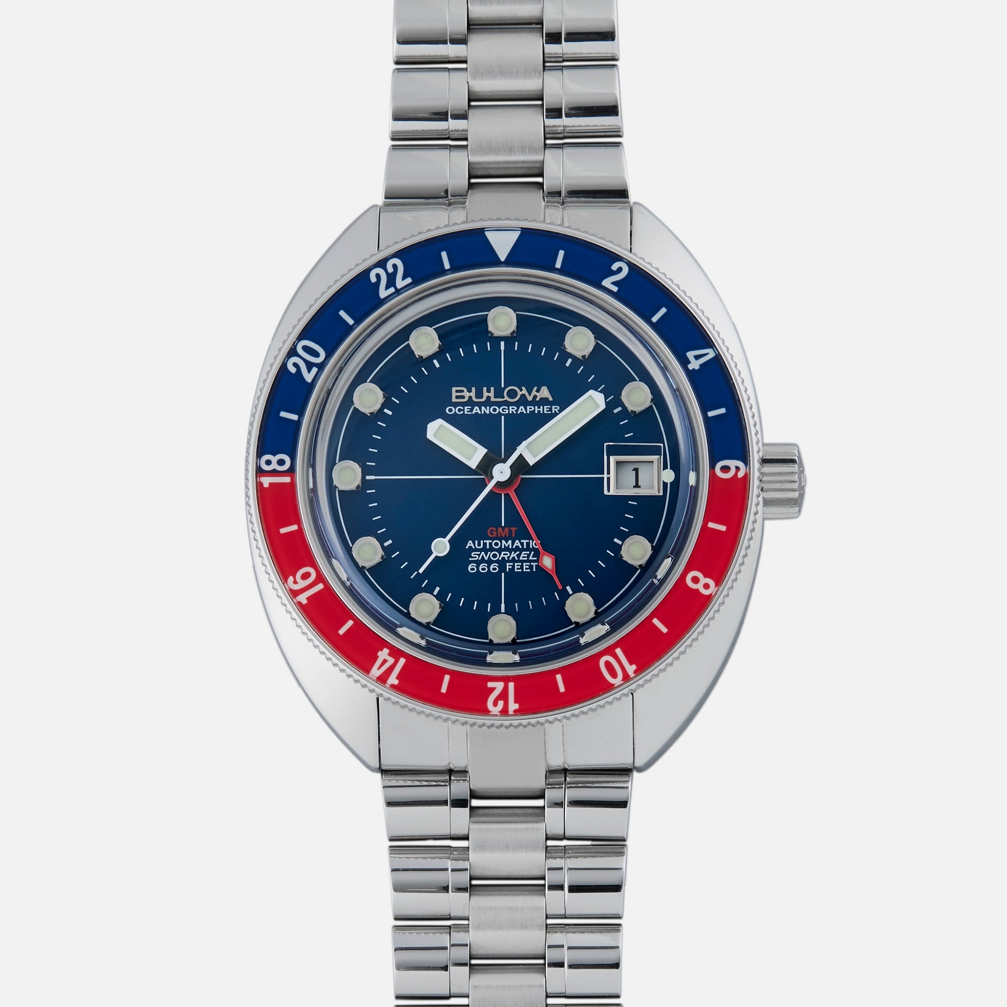 Bulova oceanographer online blue