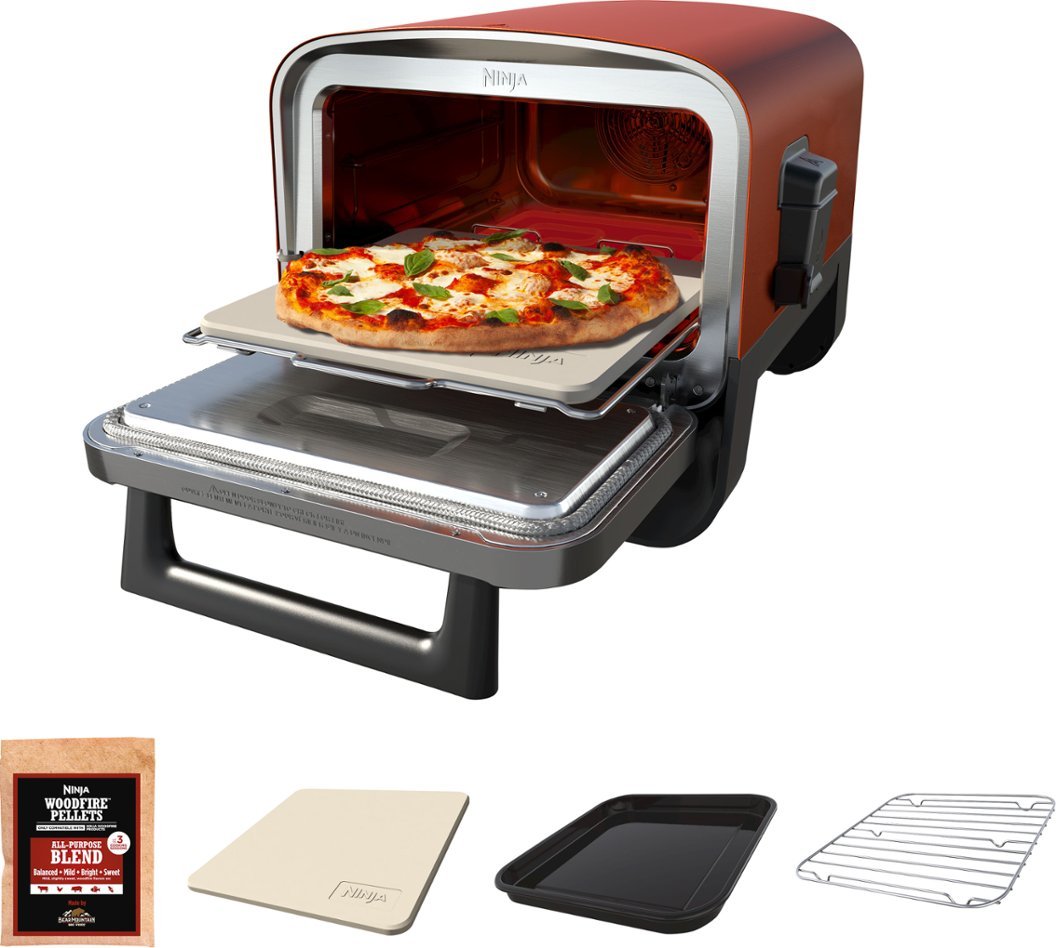 Ninja - Woodfire 8-in-1 Outdoor Oven