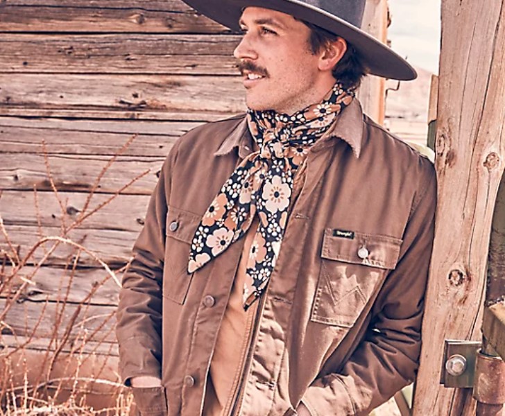 Wrangler Western Lined Canvas Jacket