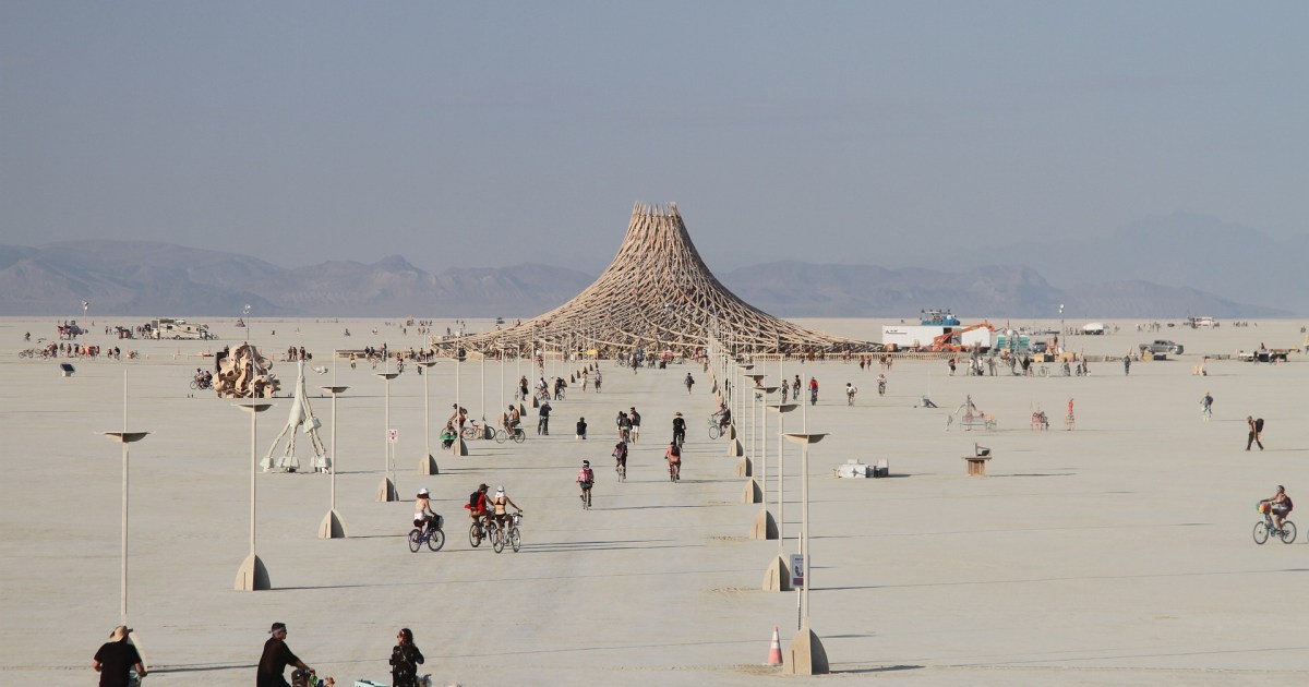 Burning Man stranded thousands, but they’re now leaving the desert