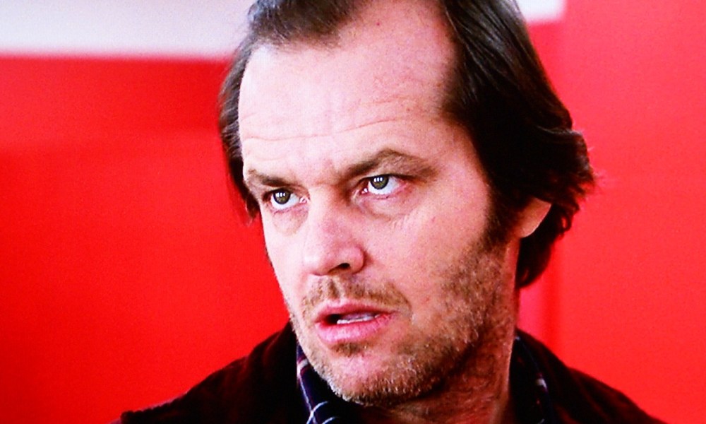 Jack Nicholson in The Shining