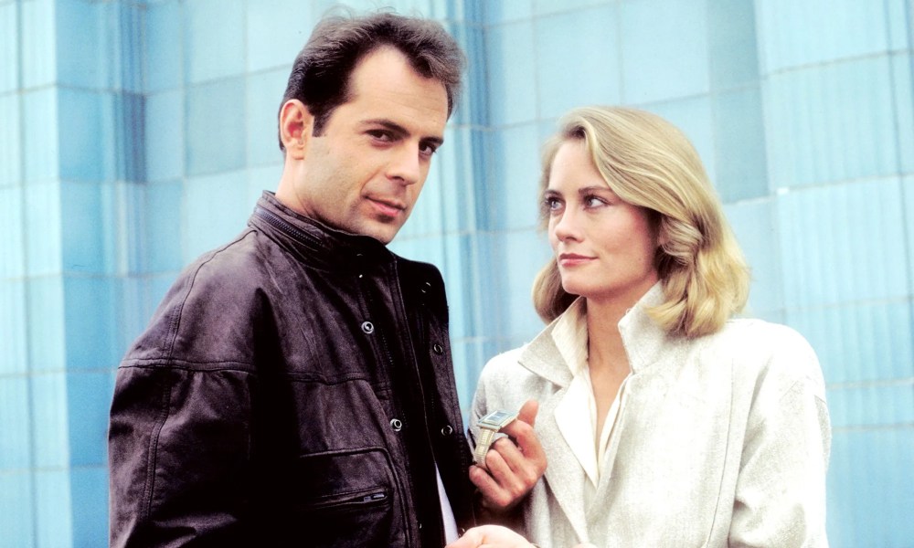 Bruce Willis and Cybil Shepard in Moonlighting