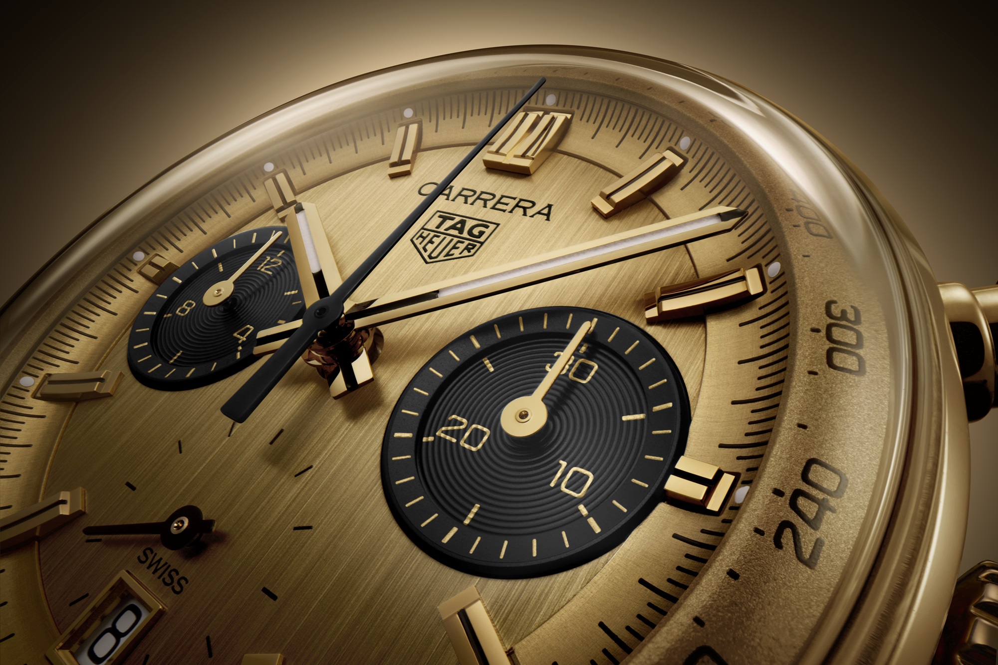 TAG Heuer s farewell The Gold Carrera Glassbox Chronograph