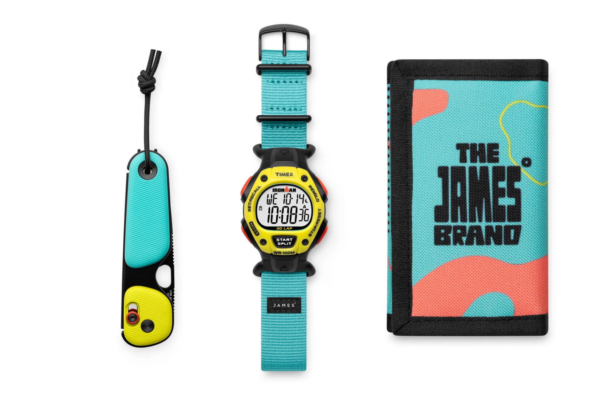 Timex x The James Brand gear