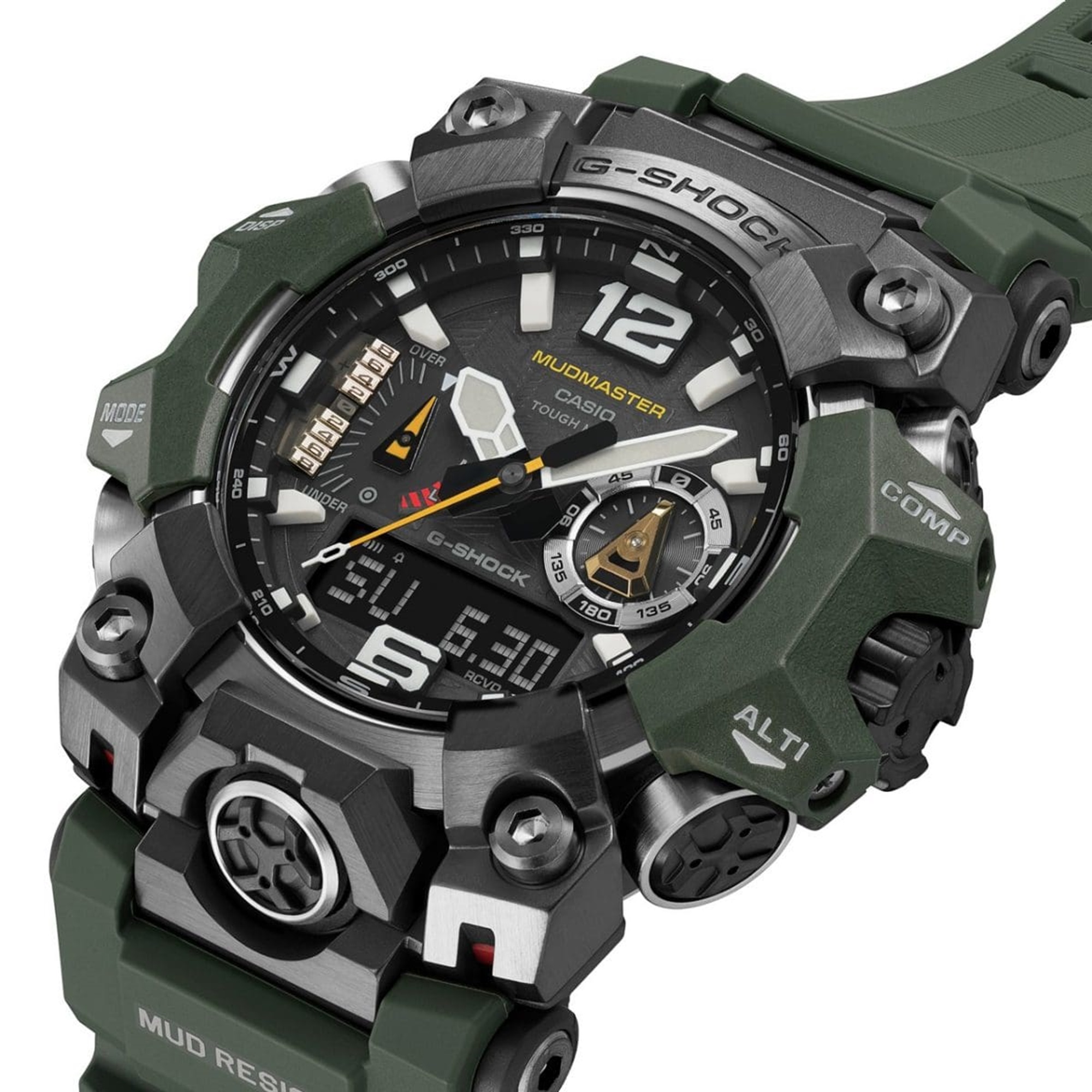 Primer plano de G-SHOCK Mudmaster