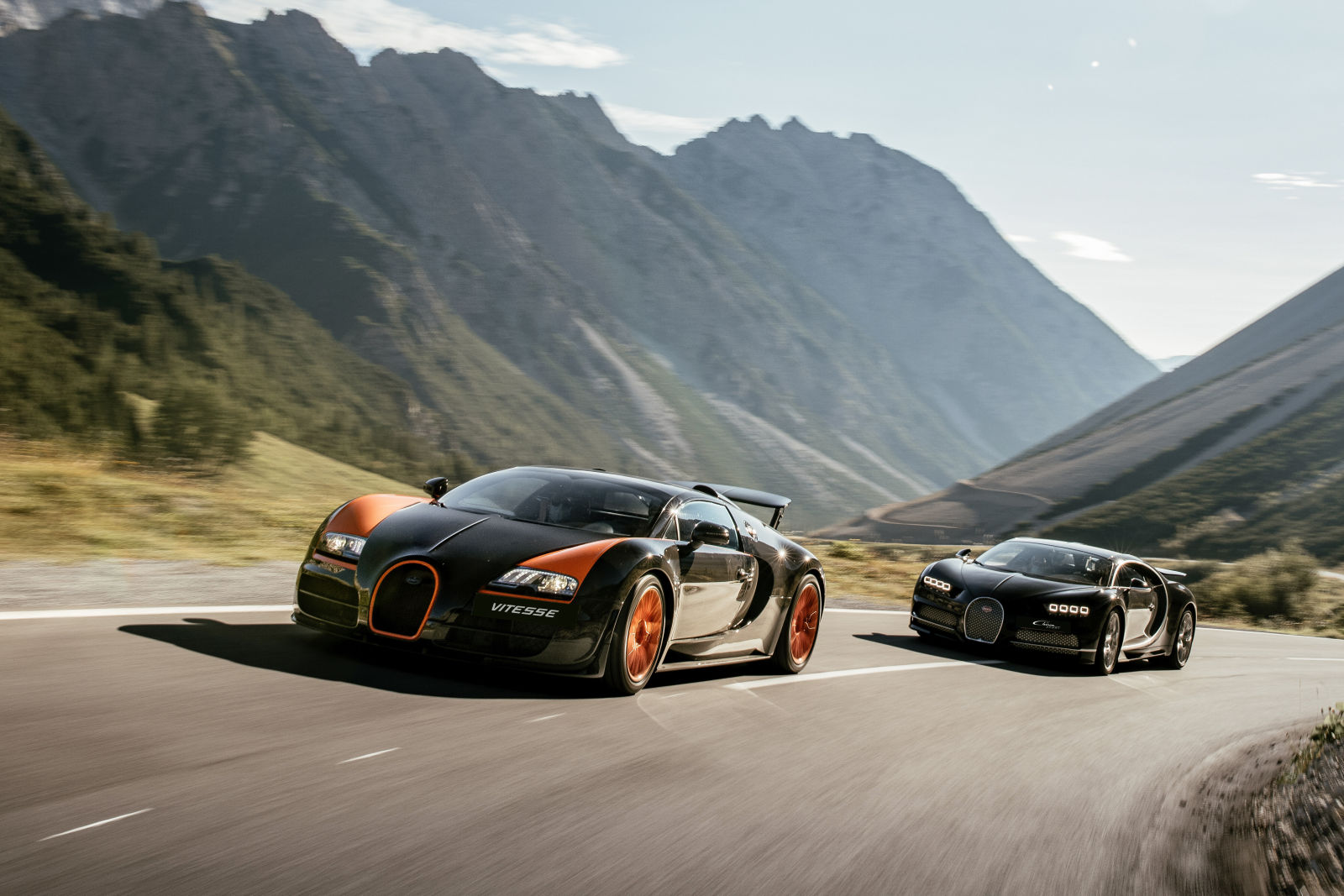 Bugatti Veyron and Grand Sport Vitesse