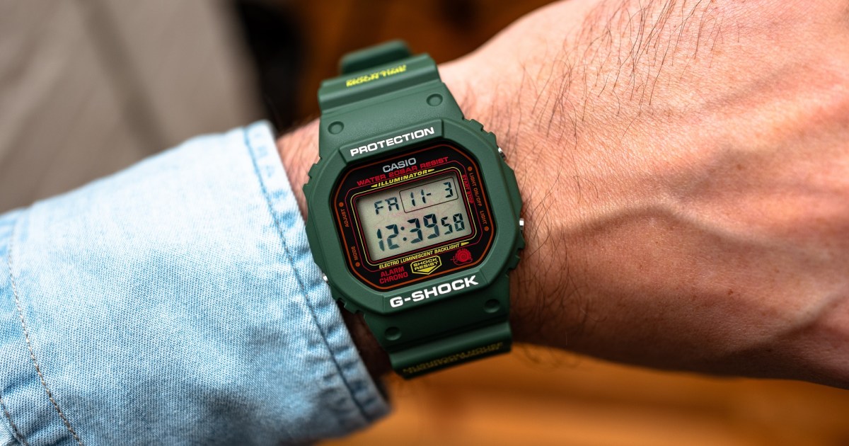 Casio G-Shock Basic Settings for DW-5600 / DW5600E: Time, Date