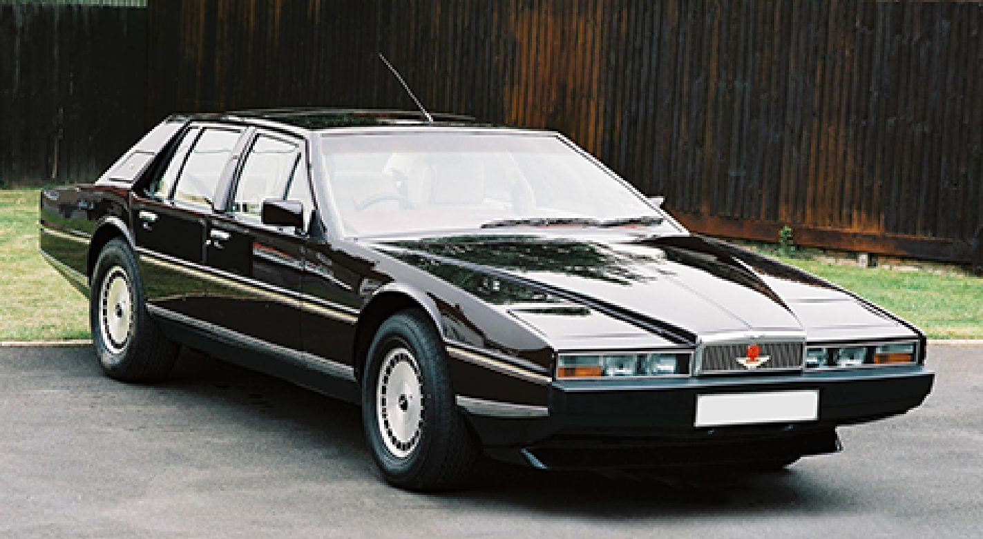 Green Aston Martin Lagonda