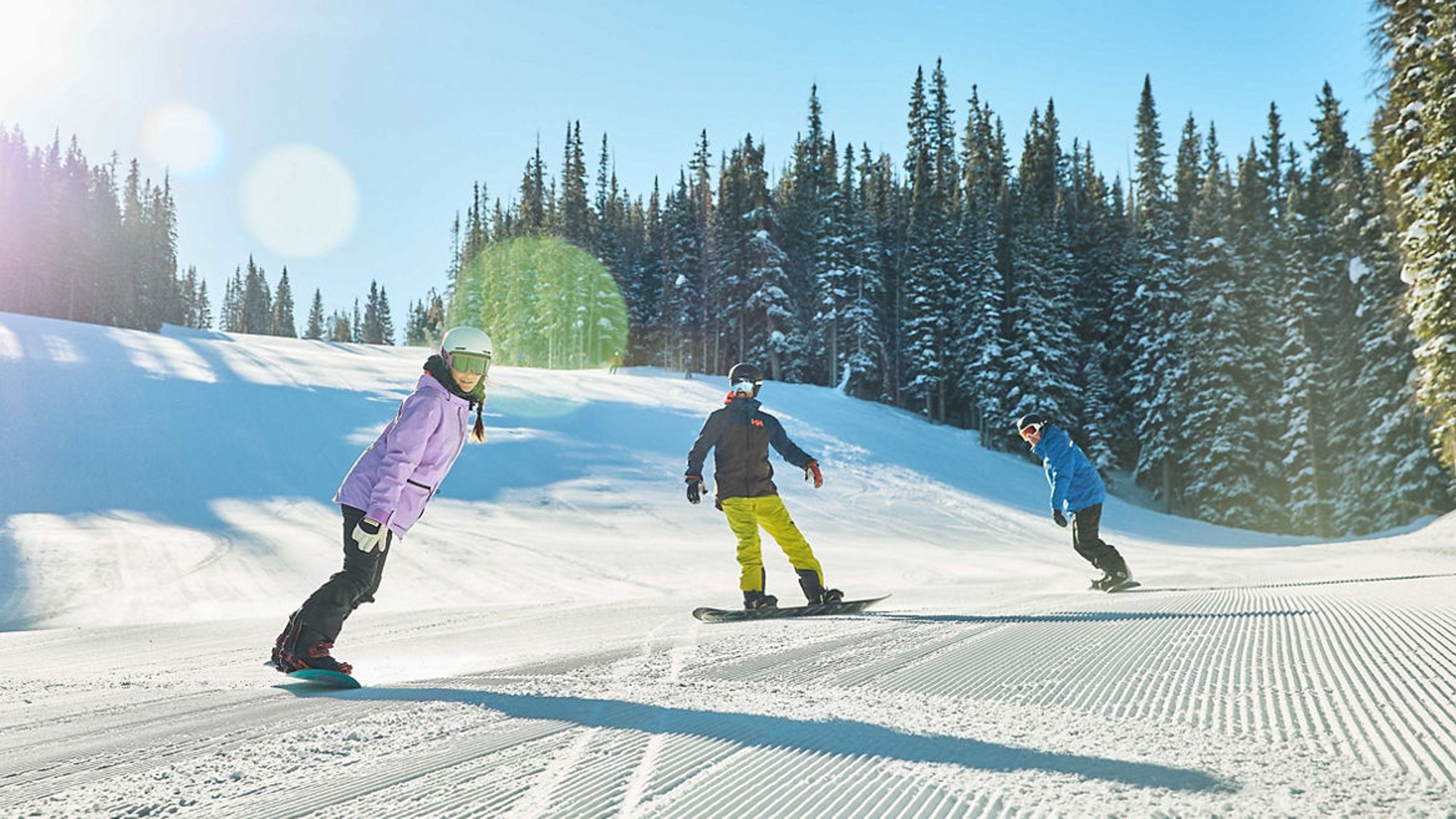 Vail Colorado snowboarding