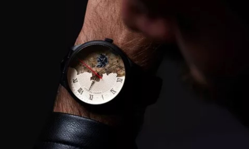 These limited edition watches are made with actual pieces of the