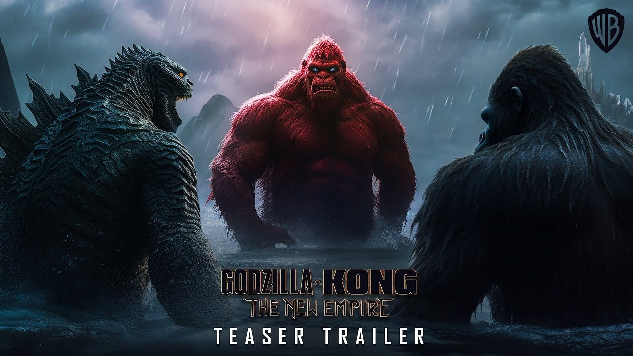 Everything We Know About Godzilla X Kong The New Empire Including   Godzilla X Kong Poster 