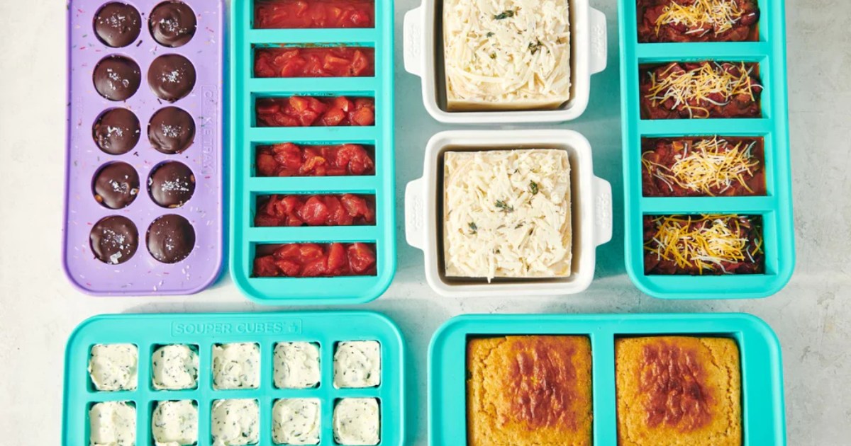 Souper Cubes - We often get asked how we organize our freezer. We