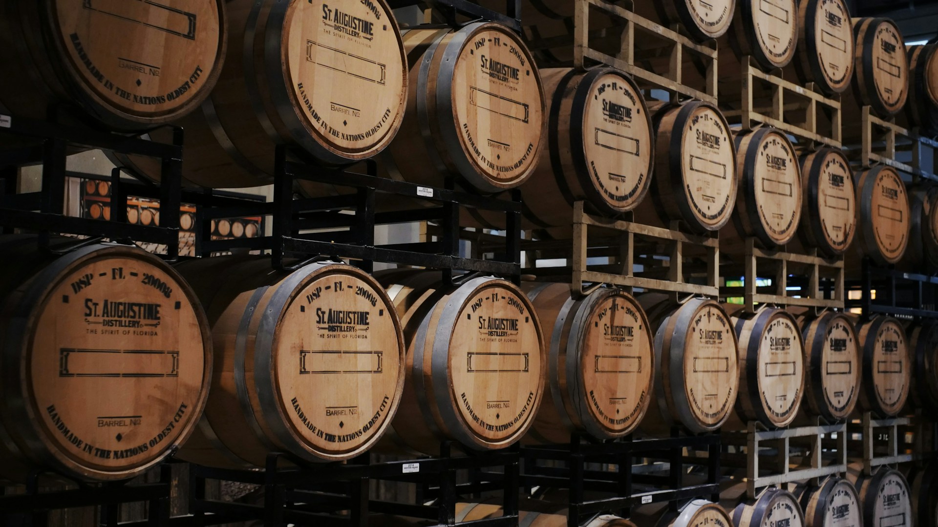 Whiskey barrels