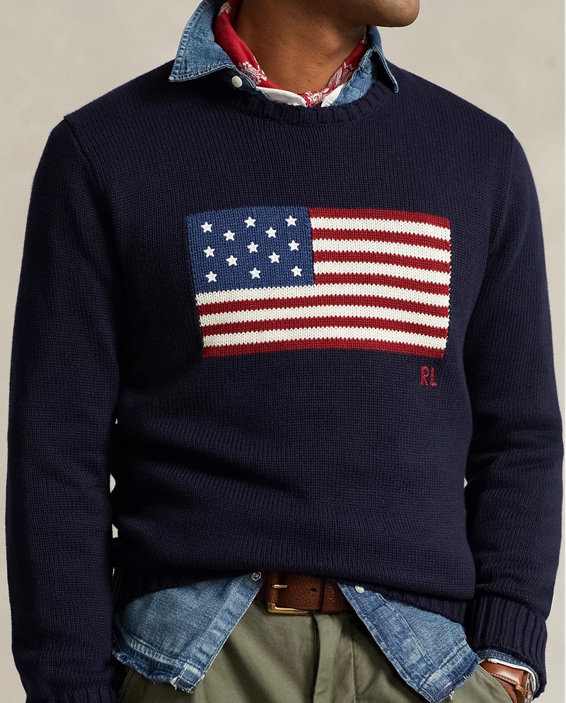 Ralph lauren american on sale sweater