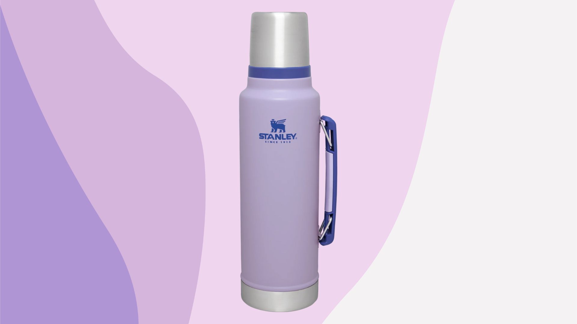 Stanley bottle in purple 