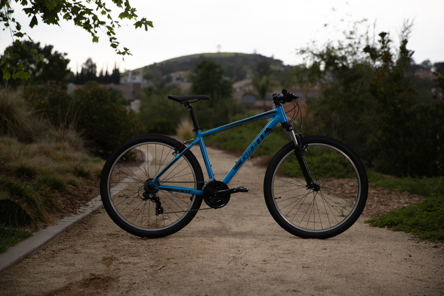 The Giant ATX on a trail.