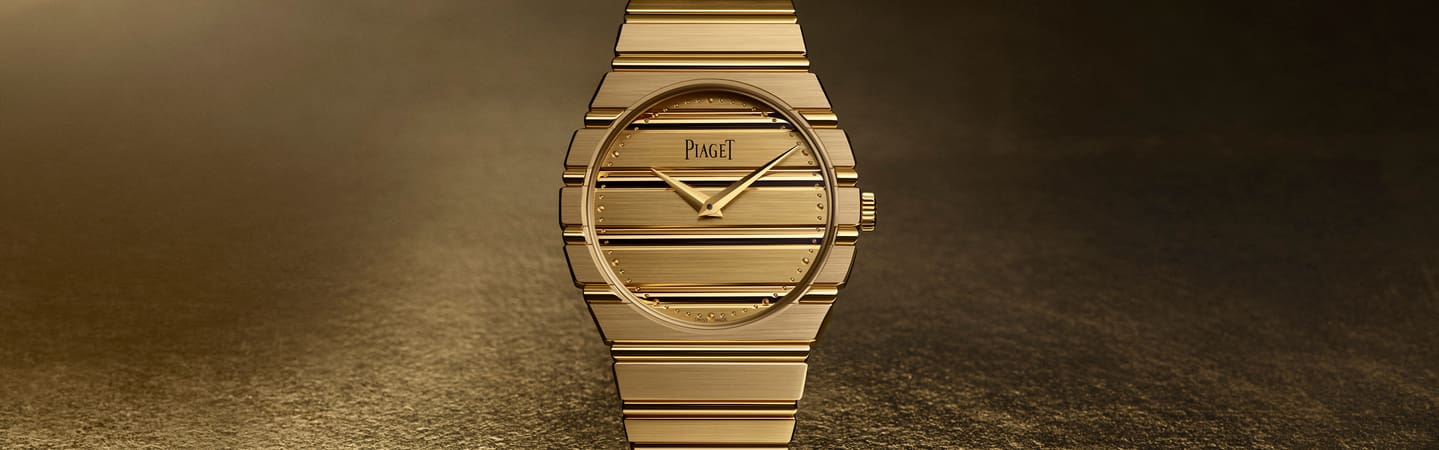 Piaget revives its iconic yellow gold Polo 79 watch offering a