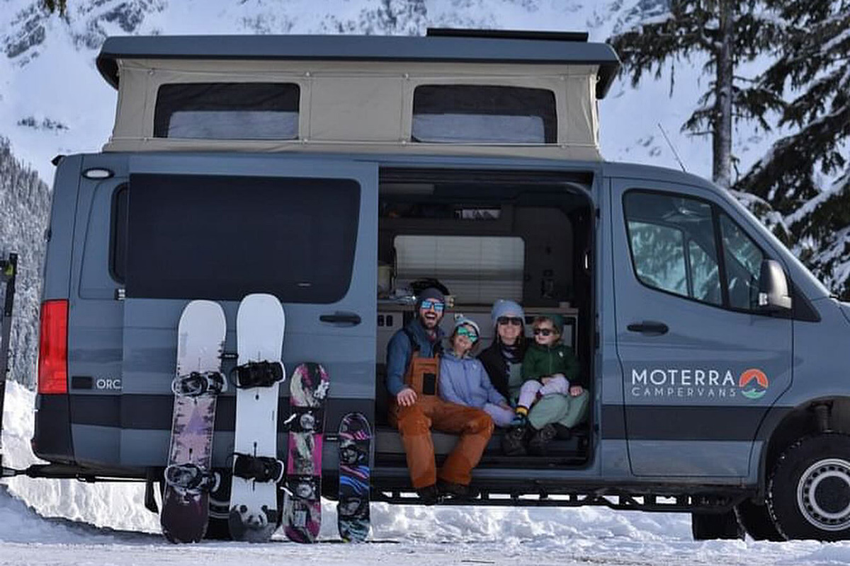 This van life camper van sleeps 8, goes everywhere, and you can rent it ...