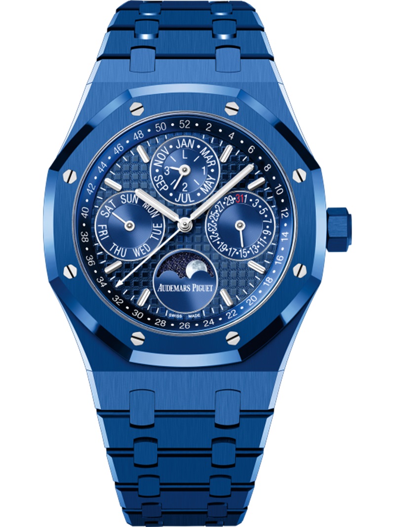 Audemars Piguet Royal Oak Perpetual Calendar blue ceramic