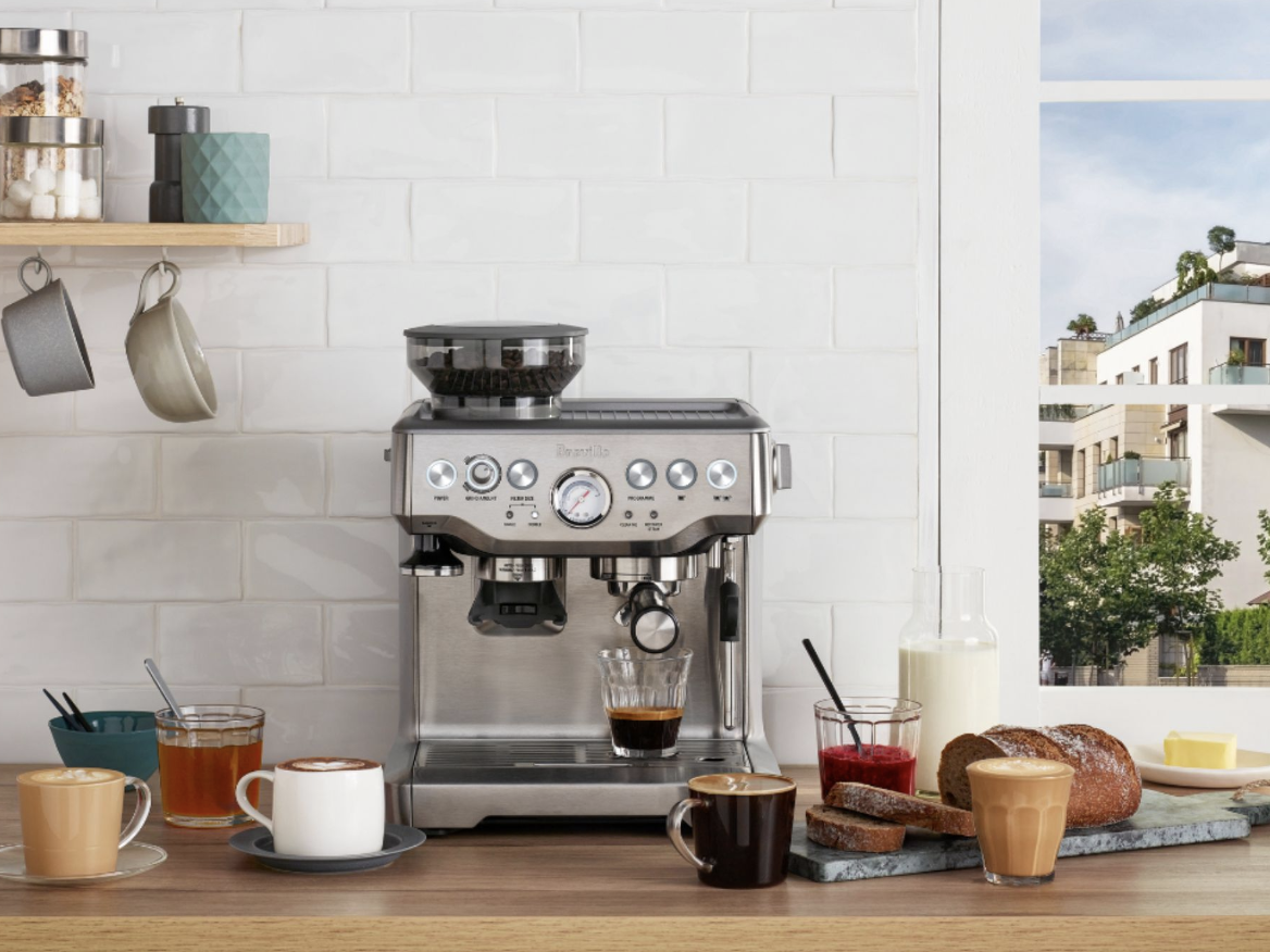 Breville The Barista Express Espresso Machine Lifestyle