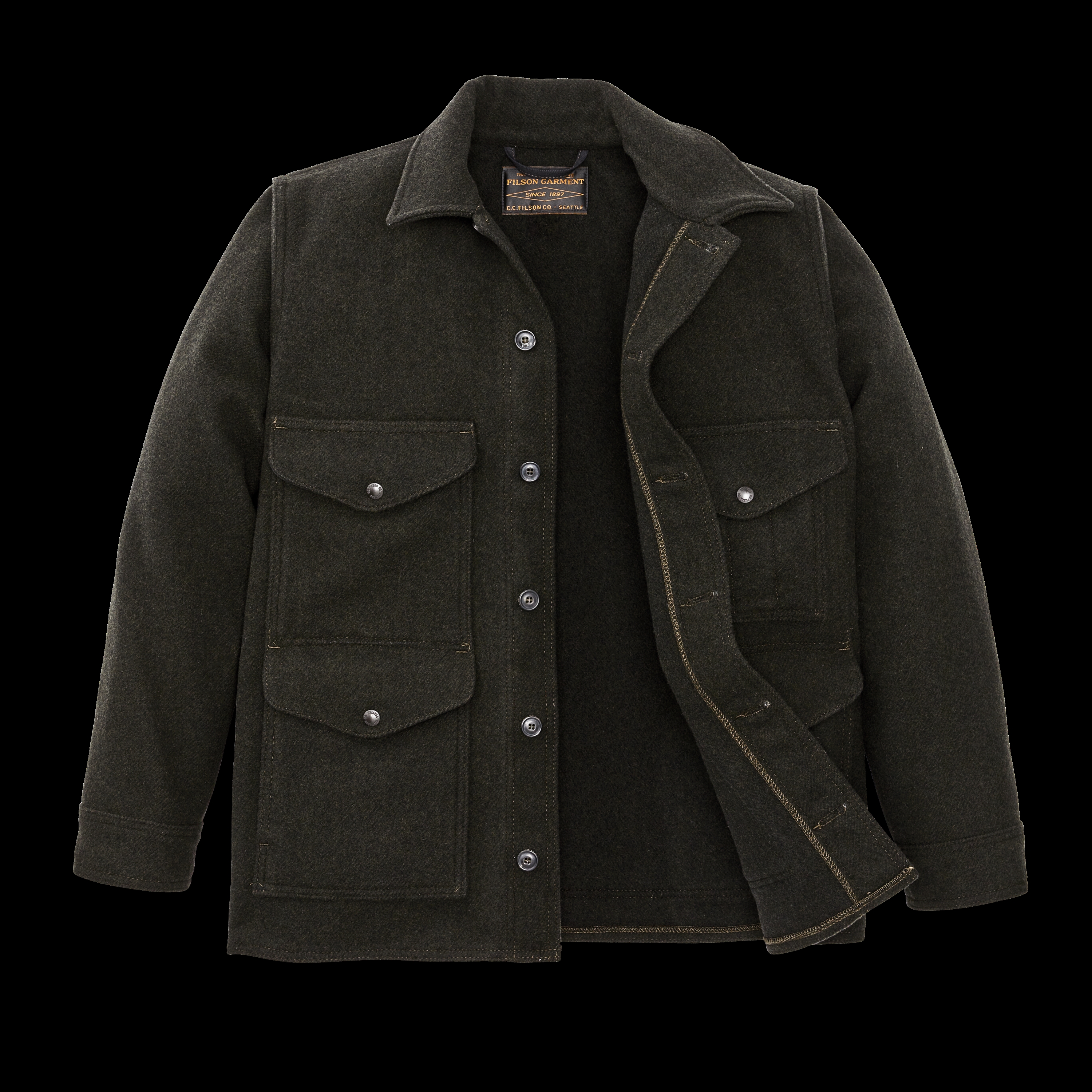 Filson Charcoal Mackinaw