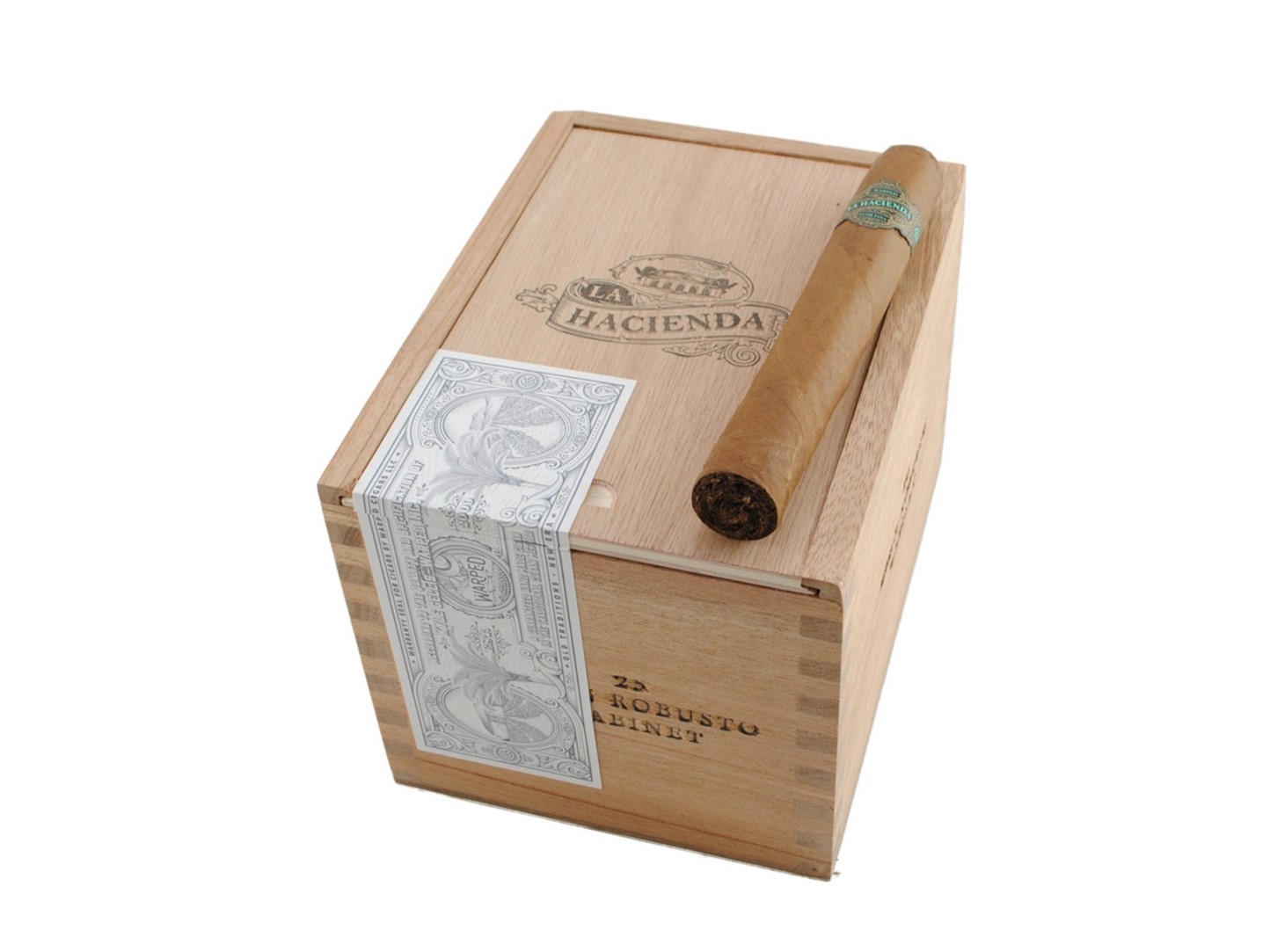 Warped La Hacienda cigar with box