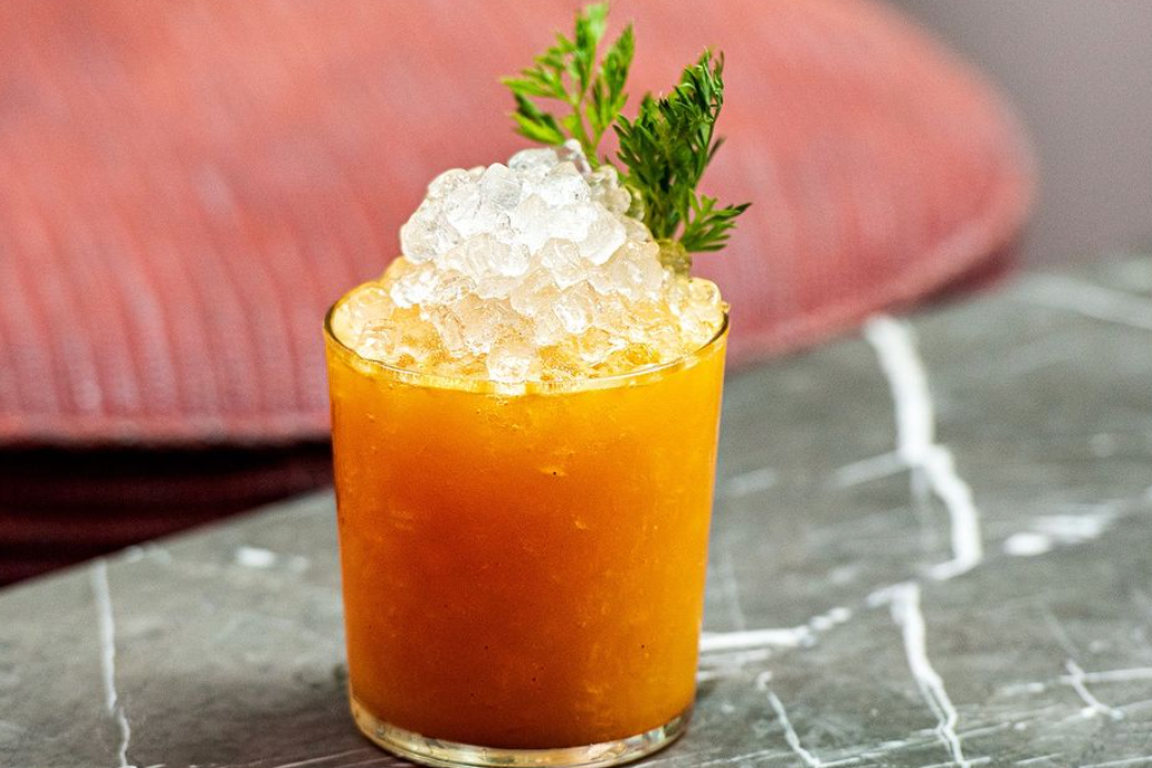 Heirloom Carrot cocktail.