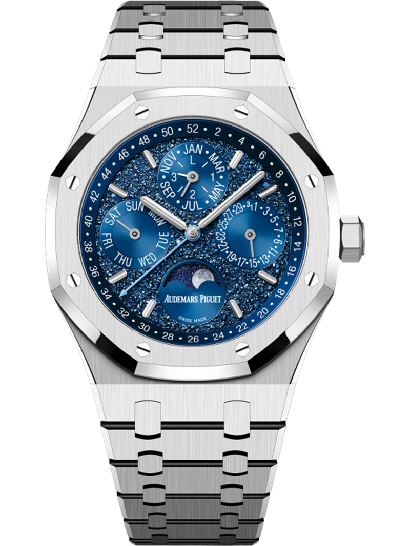 Audemars Piguet Royal Oak Offshore Titanium Blue Dial Mens Watch 26420 |  SwissWatchExpo - YouTube