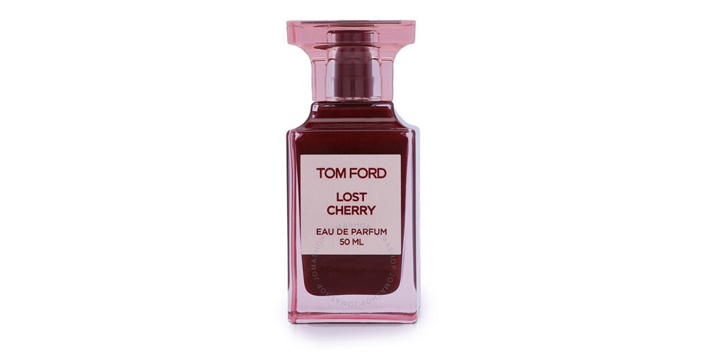 Tom Ford Lost Cherry on a white background.