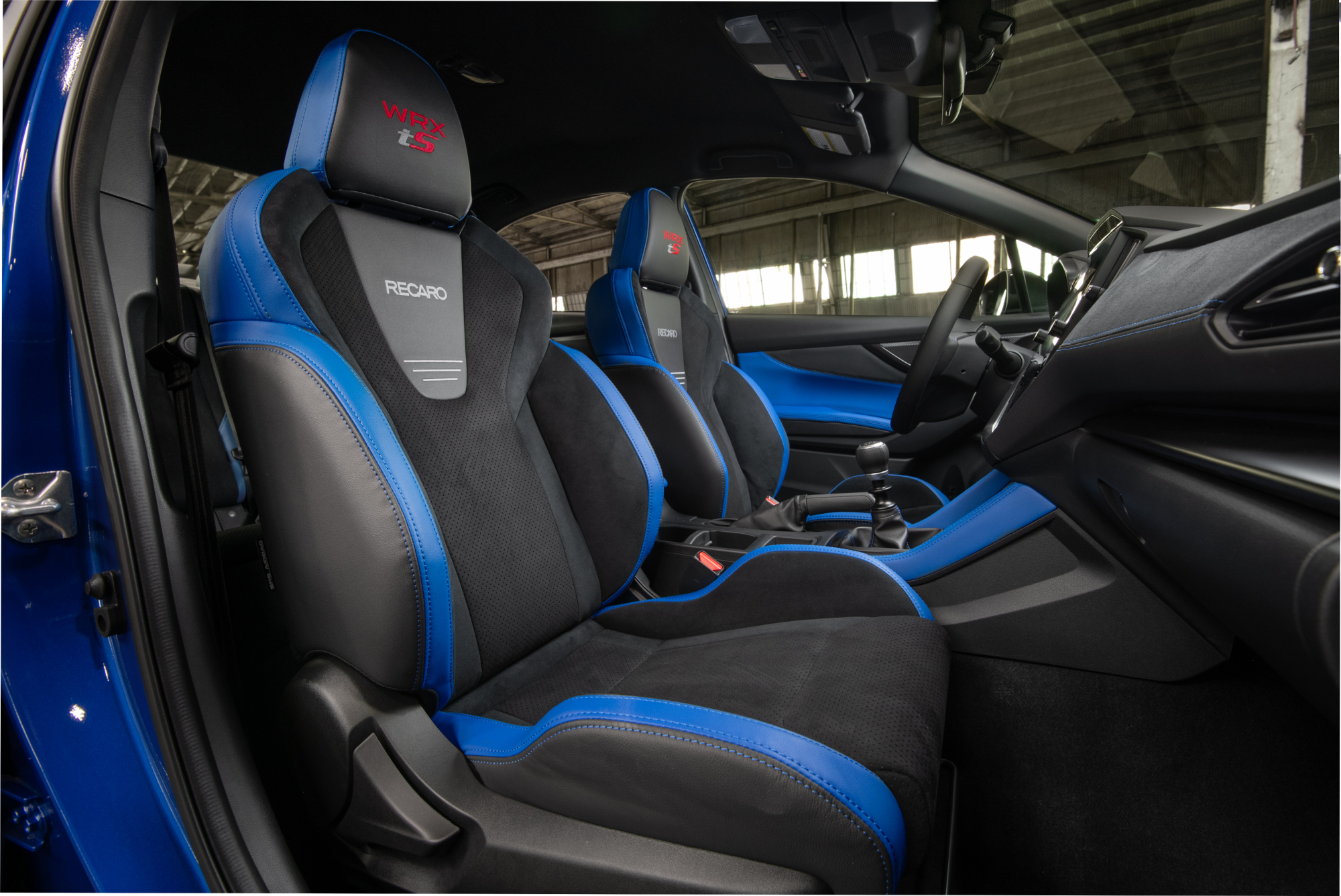2025 Subaru WRX TS custom Recaro seats.