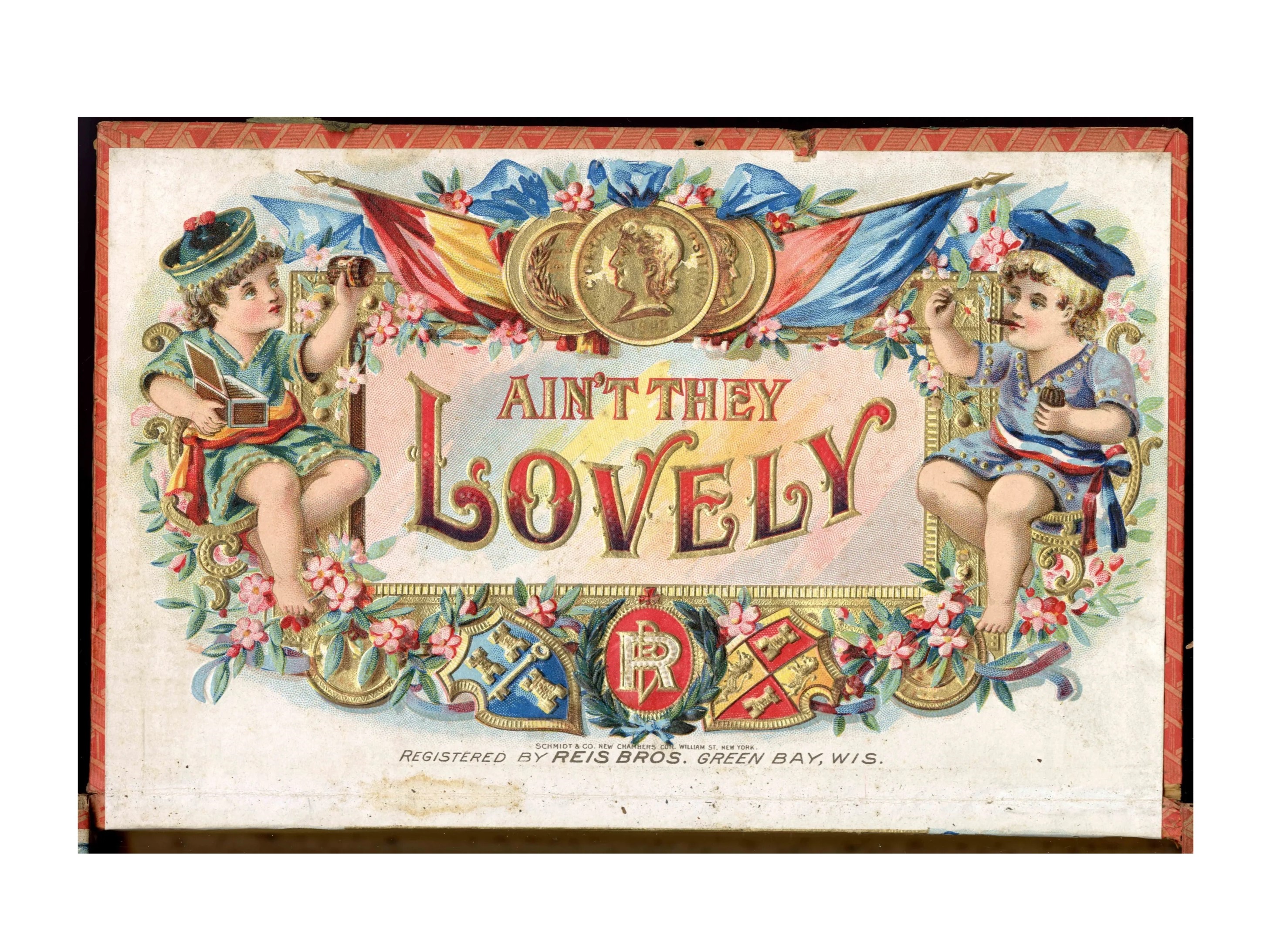 Ain't They Lovely original cigar box art