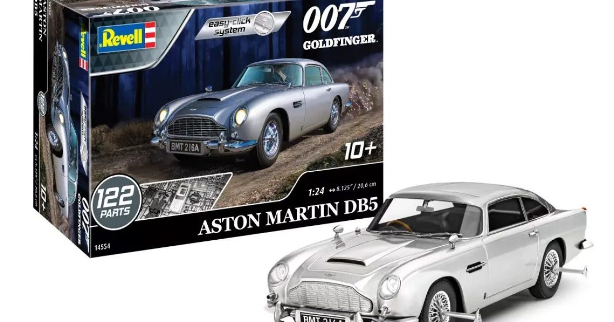 This Aston Martin DB5 model kit is a James Bond collector's dream - The ...