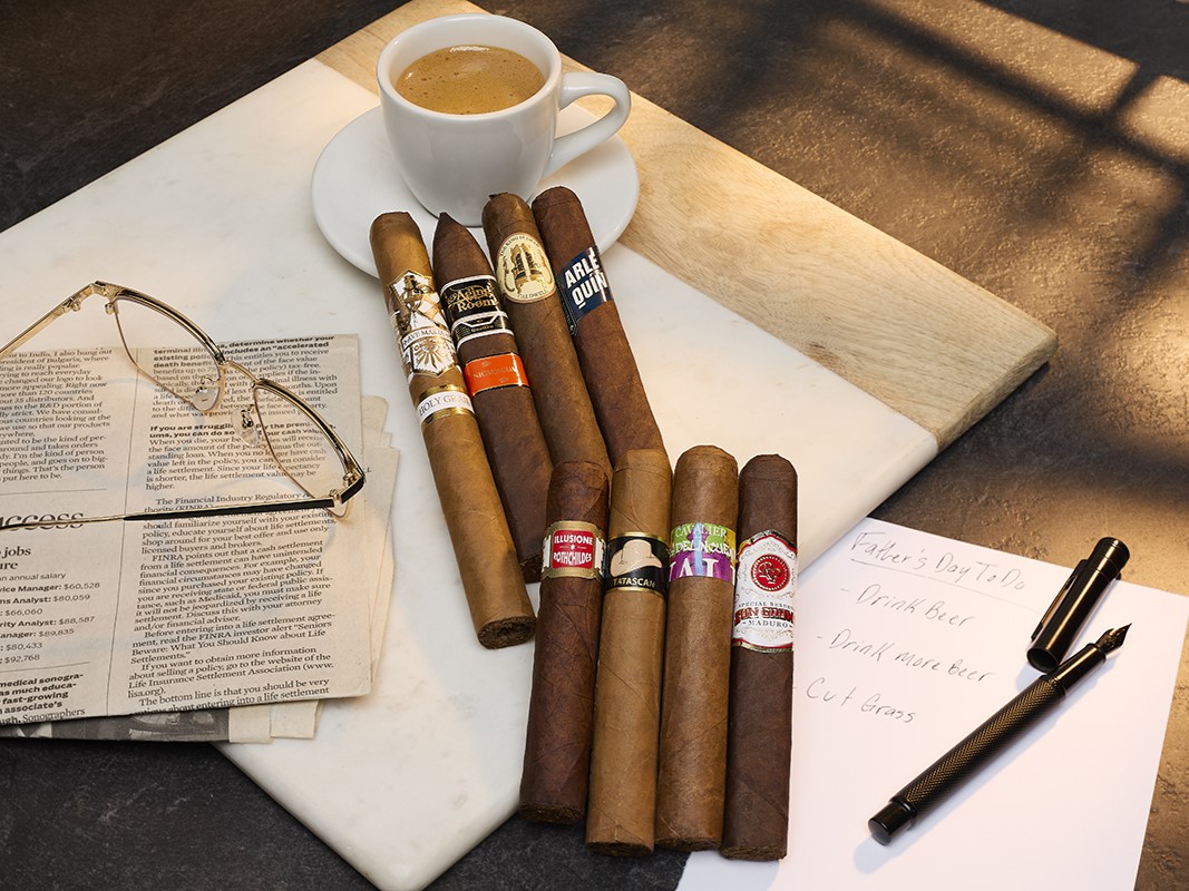 Cigora Father's Day cigar bundle deal lifestyle image