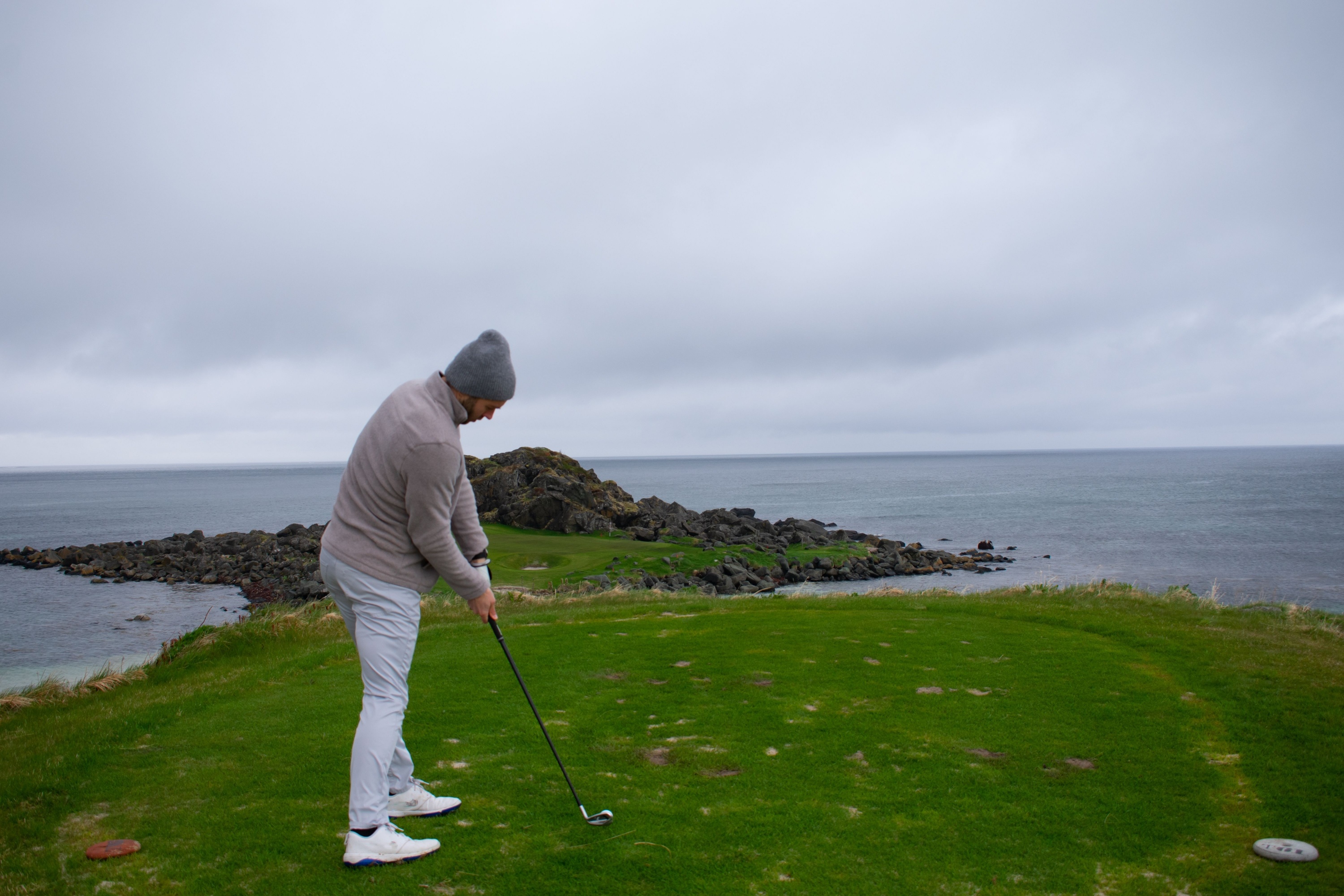 Lofoten Links Golf Course the northern most golf course in the world, Norway