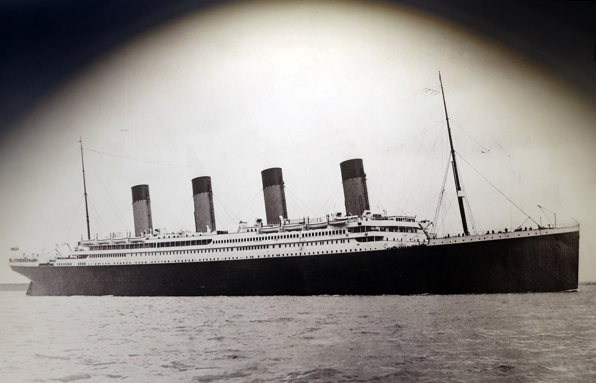 The Titanic ocean liner