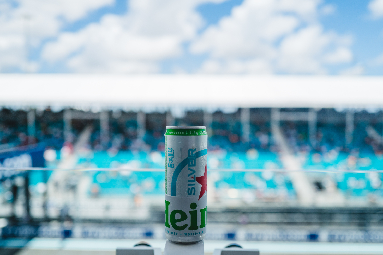 Heineken at F1 race in Miami.