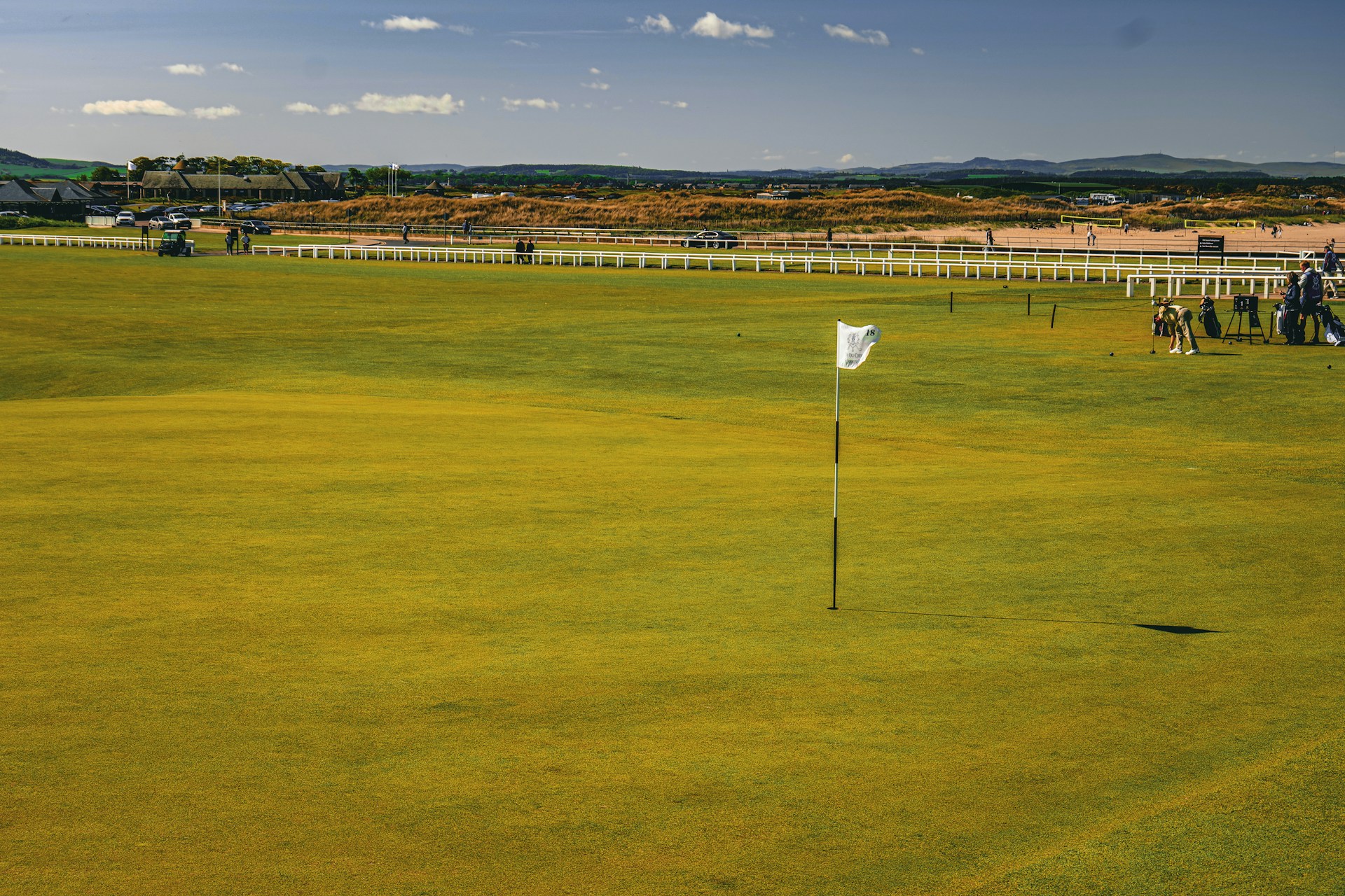 A view of the grounds of St. Andrews Golf Course.