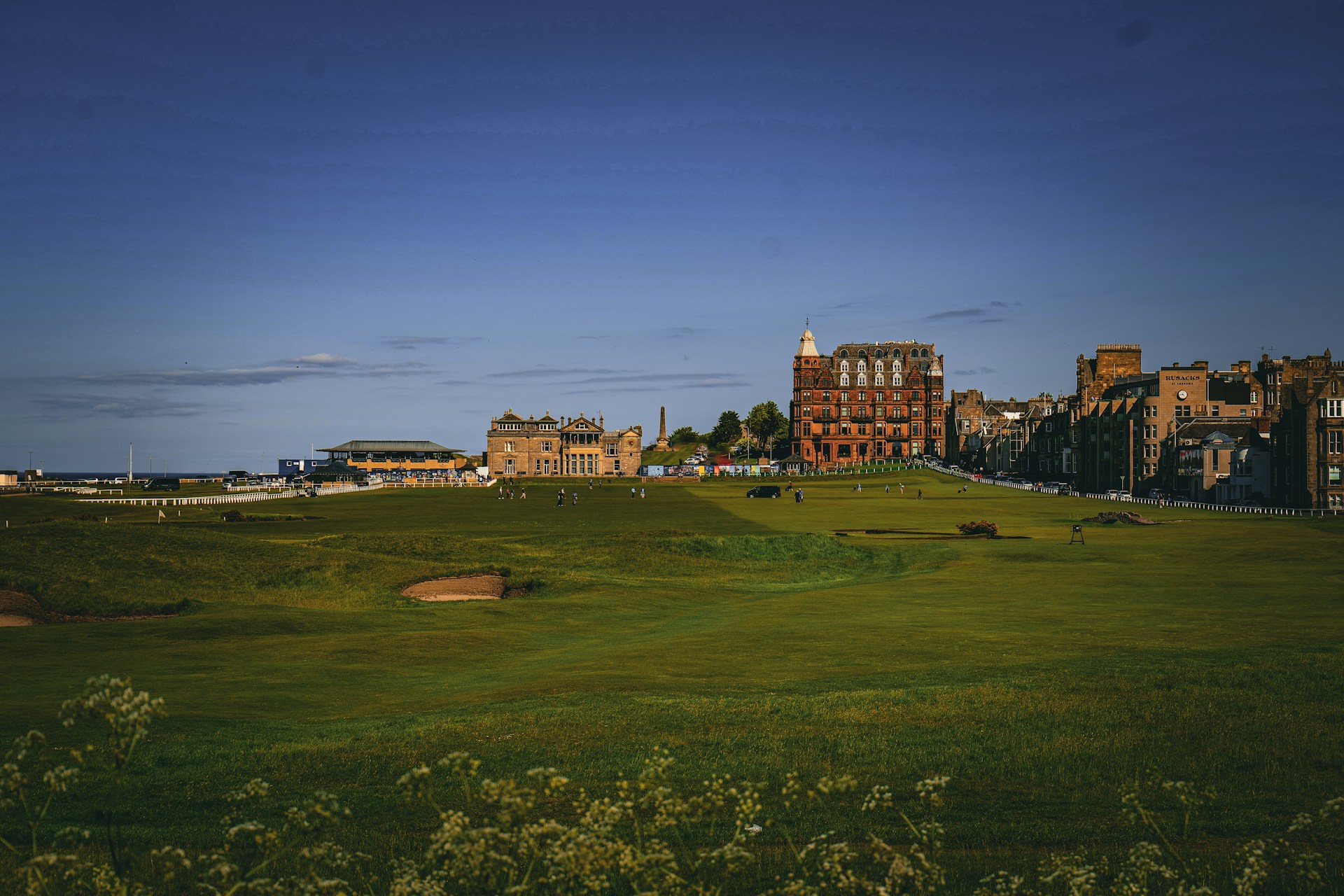 St. Andrews Old Course golf course.