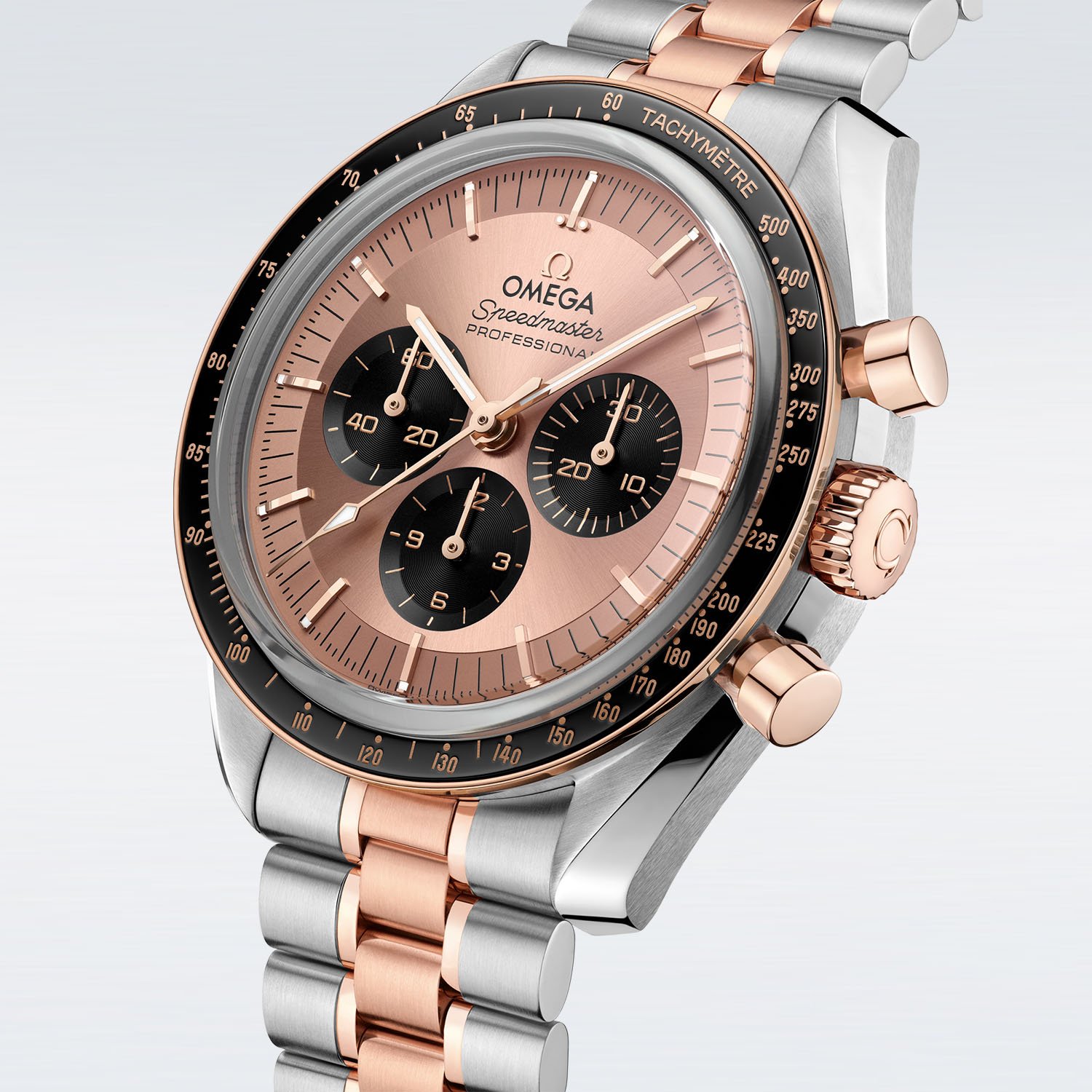 Omega Speedmaster Moonwatch bi-color Sedna