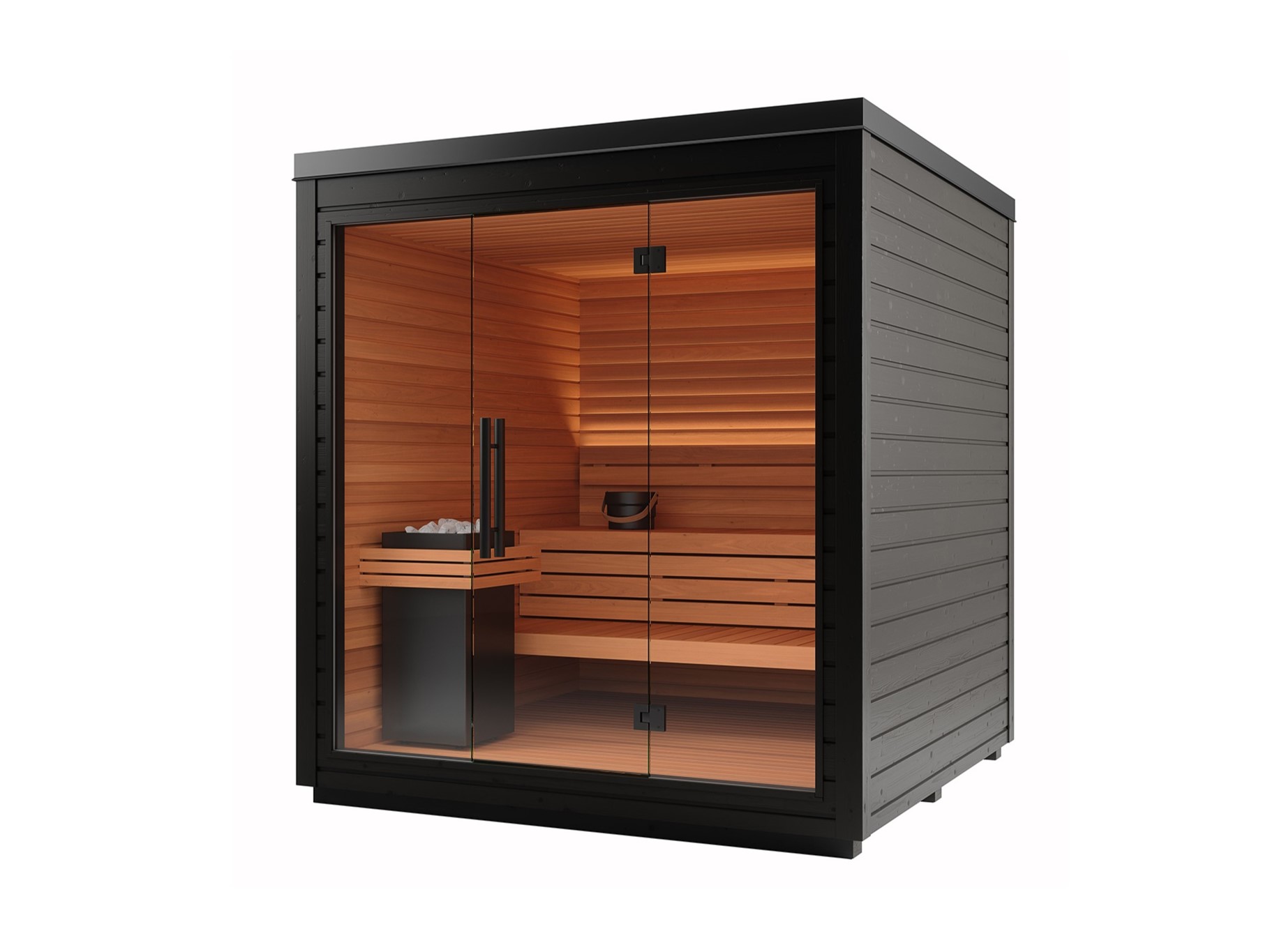 Divine Saunas Mira-Black-L product image