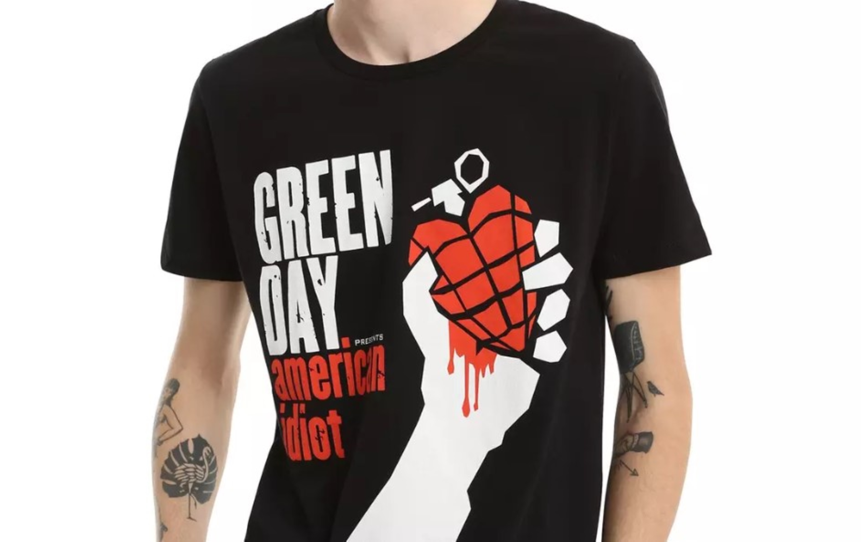 Hot Topic Green Day tee